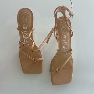 Calvin Klein heeled sandals